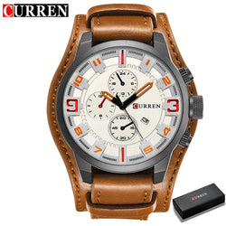 CURREN Men's Watches Top Brand Luxury Fashion&Casual Business Quartz Watch Date Waterproof Wristwatch Hodinky Relogio Masculino - Property & Safety Tradings