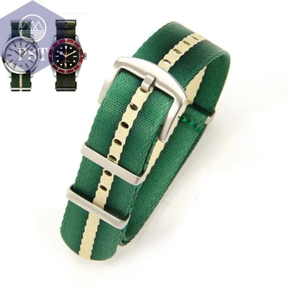 High quality Nylon Watchband For Omega 007 Hamilton Rolex Seiko Nato Galaxy watch strap 6 4 3 42/44 premium 20mm 22mm bracelet - PST PS Tradings