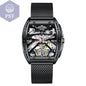 Hollowed Fashion Automatik Herren Uhr Skeletton Armbanduhr PST PS Tradings  PST PS Tradings Other PST PS Tradings Hollowed Fashion Automatik Herren Uhr Skeletton Armbanduhr