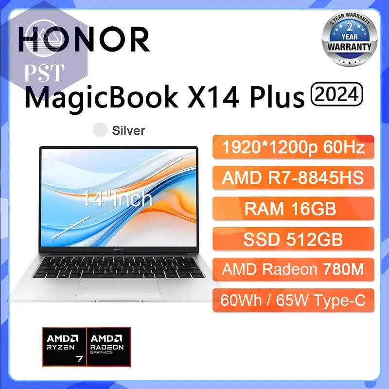 Honor X14 Plus Laptop: R7, 16GB RAM, 512GB SSD Win11 Notebook Laptops PST PS Tradings Laptop PST PS Tradings  PST PS Tradings Honor X14 Plus Laptop: R7, 16GB RAM, 512GB SSD Win11 Notebook Laptops Laptop