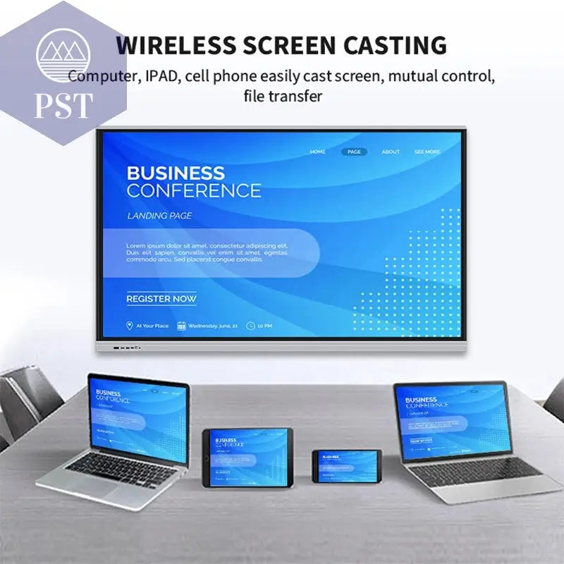 Interaktives Smart Board 65-86\" für Konferenzen - PS Tradings Display Monitor  PS Tradings