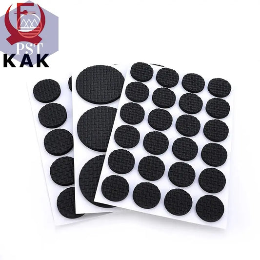 KAK 1-24PCS Self Adhesive Möbel Bein Füße Teppich Filz Pads Anti Slip Matte Stoßstange Dämpfer Für Stuhl tabelle Protector Hardware  Möbel     PST PS Tradings