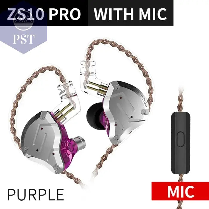 KZ ZS10 Pro: Premium Noise Cancelling Earphones PST PS Tradings   KZ ZS10 Pro: Premium Noise Cancelling Earphones