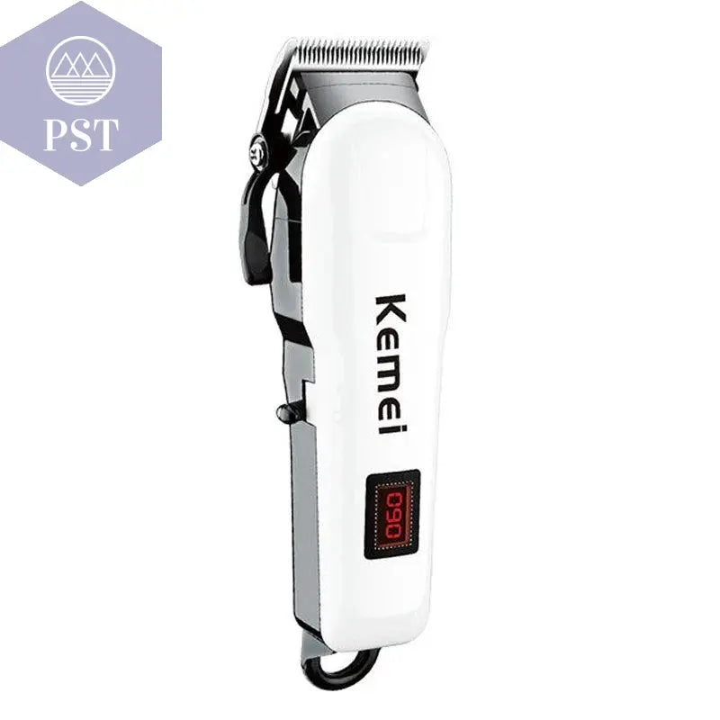Kemei Professional hair clipper cordless hair trimmer beard for men electric hair cutting kit rechargeable haircut machine - PST PS Tradings