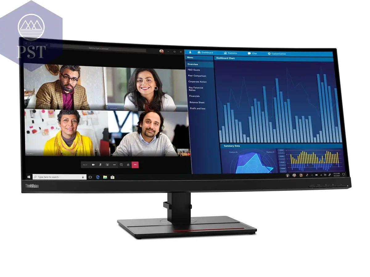 LENOVO ThinkVision P34w-20 86,36cm 34,14Zoll WQHD Ultra-Wide Curved Monitor HDMI PST PS Tradings Display Monitor PST PS Tradings  PST PS Tradings