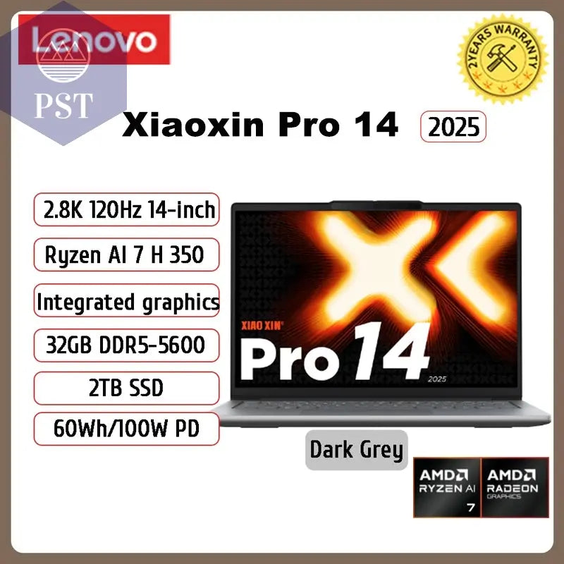 Laptop Lenovo Xiaoxin Pro 16 32GB 1TB Xiaoxin Pro 14 2.8K OLED Notebook PST PS Tradings Laptop PST PS Tradings 14inch-32G-2T-spain PST PS Tradings