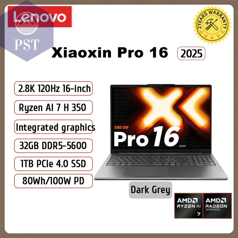 Laptop Lenovo Xiaoxin Pro 16 32GB 1TB Xiaoxin Pro 14 2.8K OLED Notebook PST PS Tradings Laptop PST PS Tradings 16inch-32G-1T-spain PST PS Tradings