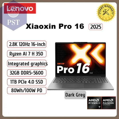 Laptop Lenovo Xiaoxin Pro 16 32GB 1TB Xiaoxin Pro 14 2.8K OLED Notebook PST PS Tradings Laptop PST PS Tradings 16inch-32G-1T-spain PST PS Tradings