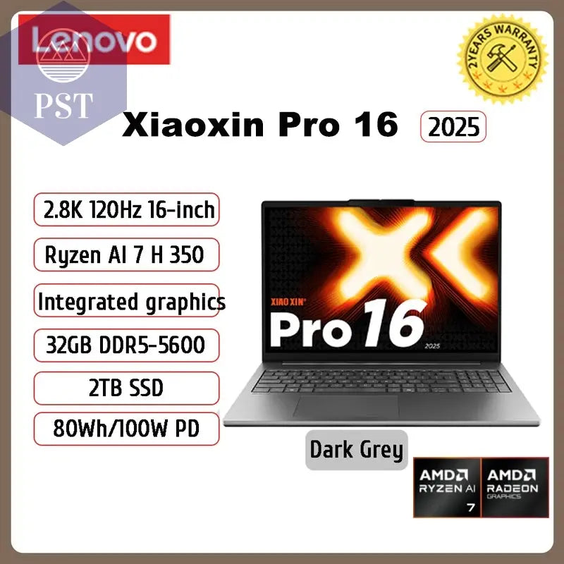 Laptop Lenovo Xiaoxin Pro 16 32GB 1TB Xiaoxin Pro 14 2.8K OLED Notebook PST PS Tradings Laptop PST PS Tradings 16inch-32G-2T-spain PST PS Tradings