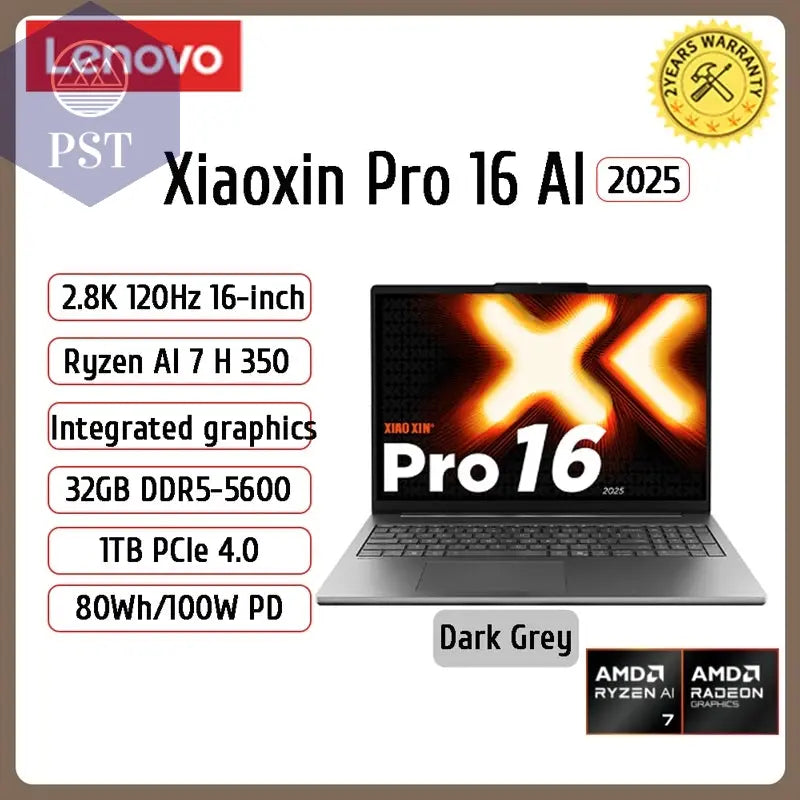 Laptop Lenovo Xiaoxin Pro 16 32GB 1TB Xiaoxin Pro 14 2.8K OLED Notebook PST PS Tradings Laptop PST PS Tradings  PST PS Tradings
