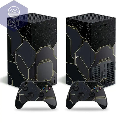 Limited Edition Skin Decal Cover Xbox Series X + 2 Controllers Sticker PST PS Tradings  PST PS Tradings Brown PST PS Tradings