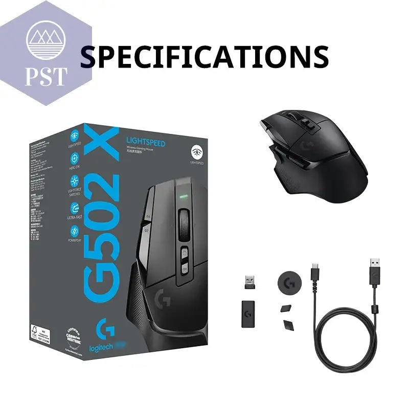 Logitech G502X kabellose Gaming Maus PST PS Tradings   Logitech G502X kabellose Gaming Maus