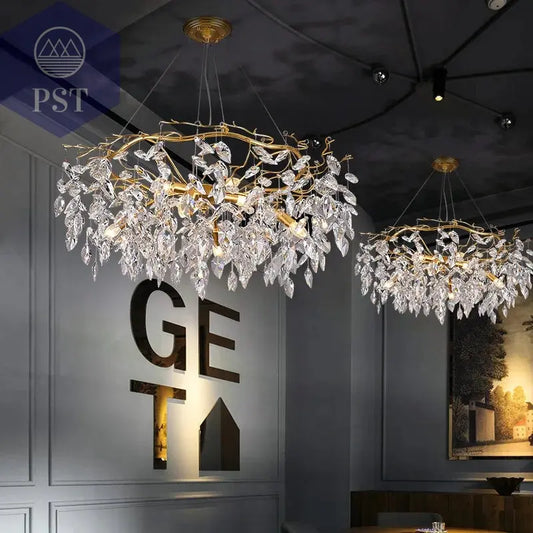 Luxuriöse LED Kristall Deckenlampe für Wohnräume PST PS Tradings  PST PS Tradings  PST PS Tradings Luxuriöse LED Kristall Deckenlampe für Wohnräume