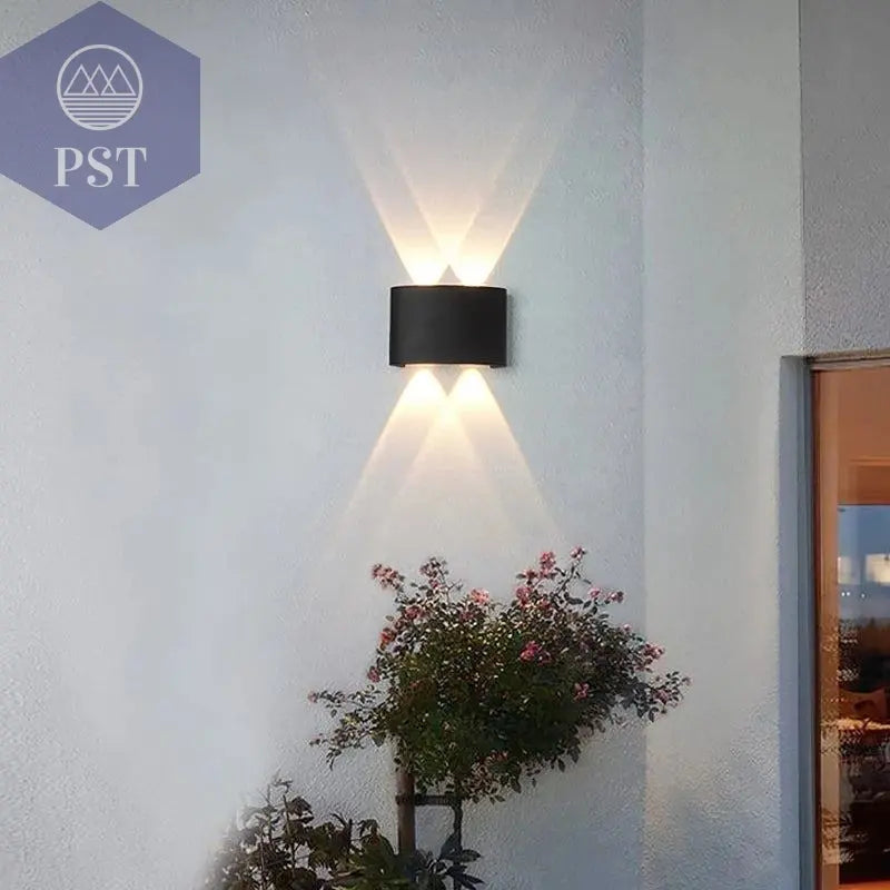 MARPOU Led Wall Lamp Outdoor IP65 Waterproof Up 2/4/6/8/10W AC110-265V Wall Lights  Down Luminous Lighting Porch/Garden  Decorat - PST PS Tradings