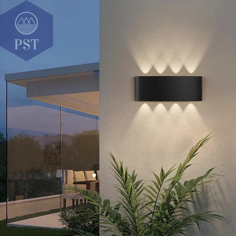 MARPOU Led Wall Lamp Outdoor IP65 Waterproof Up 2/4/6/8/10W AC110-265V Wall Lights  Down Luminous Lighting Porch/Garden  Decorat - PST PS Tradings