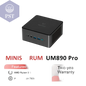 MINISFORUM UM890 Pro Mini PC - Ryzen 9, 32GB, 1TB SSD PST PS Tradings  AMD Ryzen 9 8945HS / DDR5 64GB 1TB SSD / EU MINISFORUM UM890 Pro Mini PC - Ryzen 9, 32GB, 1TB SSD