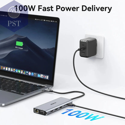 MOKiN 14-in-1 USB C Hub mit HDMI und VGA PST PS Tradings  PST PS Tradings  PST PS Tradings