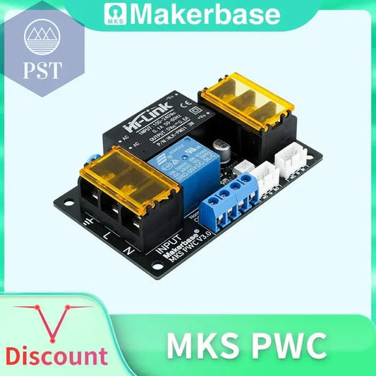 Makerbase MKS PWC Power Monitoring auto power off Continued to Play Module  automatically put off power detect 3D printer parts       PST PS Tradings