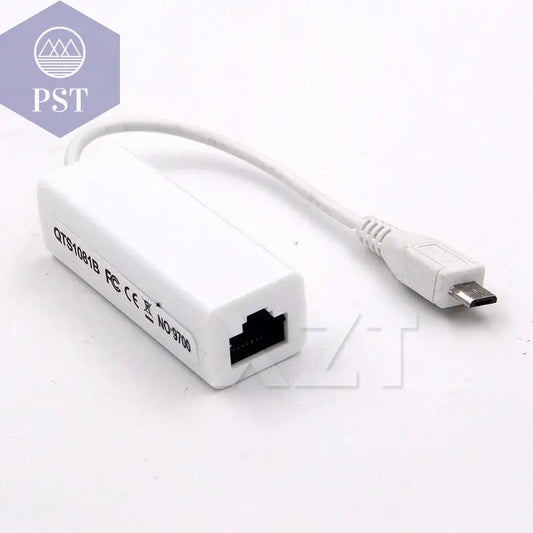 Micro USB  to lan card Connector For Tablet 2.0 5 Pin 10/100 Male RJ45 Female Ethernet LAN Network Card Adapter - PST PS Tradings