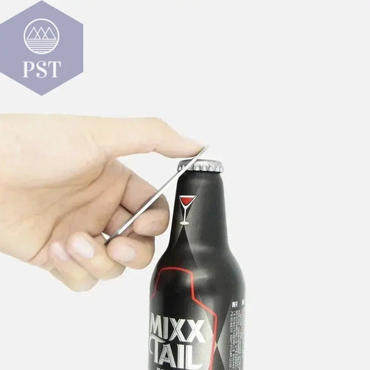 Mini Durable Beer Bottle Opener Stainless Steel Flat Speed Bottle Cap Opener Remover Bar Blade Kitchen Tool - PST PS Tradings