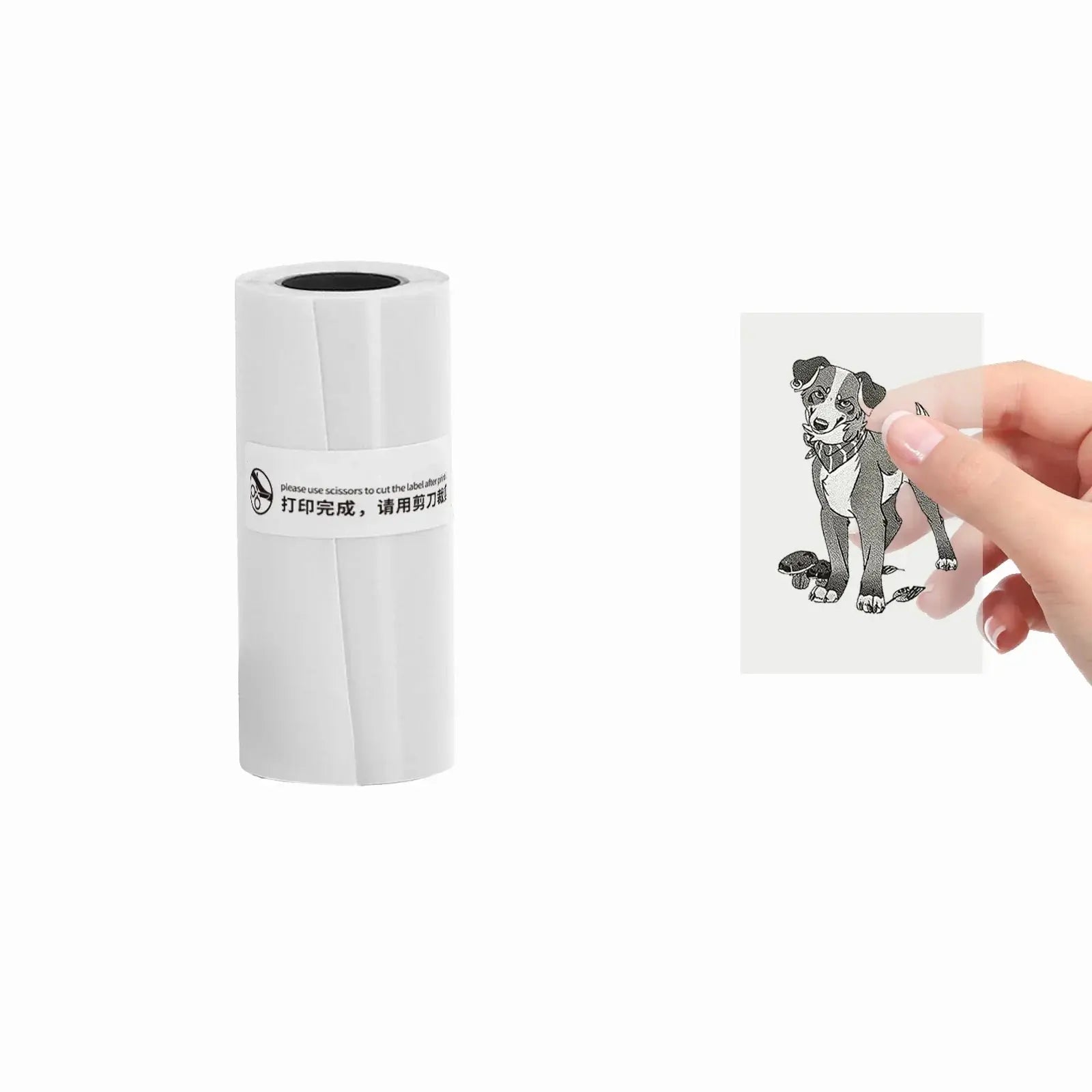 Mini Printer Paper Transparent Thermal Sticker Paper scrapbook Self-adhesive Printer Paper Printer For Photos Notes For peripage - PST PS Tradings