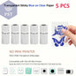 Mini Printer Paper Transparent Thermal Sticker Paper scrapbook Self-adhesive Printer Paper Printer For Photos Notes For peripage - PST PS Tradings