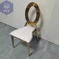 Moderne Esstisch und Stuhl Set Stühle Weiß Gold PST PS Tradings Möbel PST PS Tradings gold-12pcs PST PS Tradings