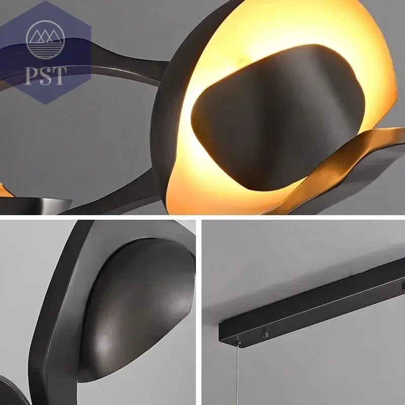 Moderne LED Pendelleuchter Design Deckenleuchter für Esszimmer Wohnzimmer Beleuchtung PST PS Tradings Leuchte PST PS Tradings  PST PS Tradings