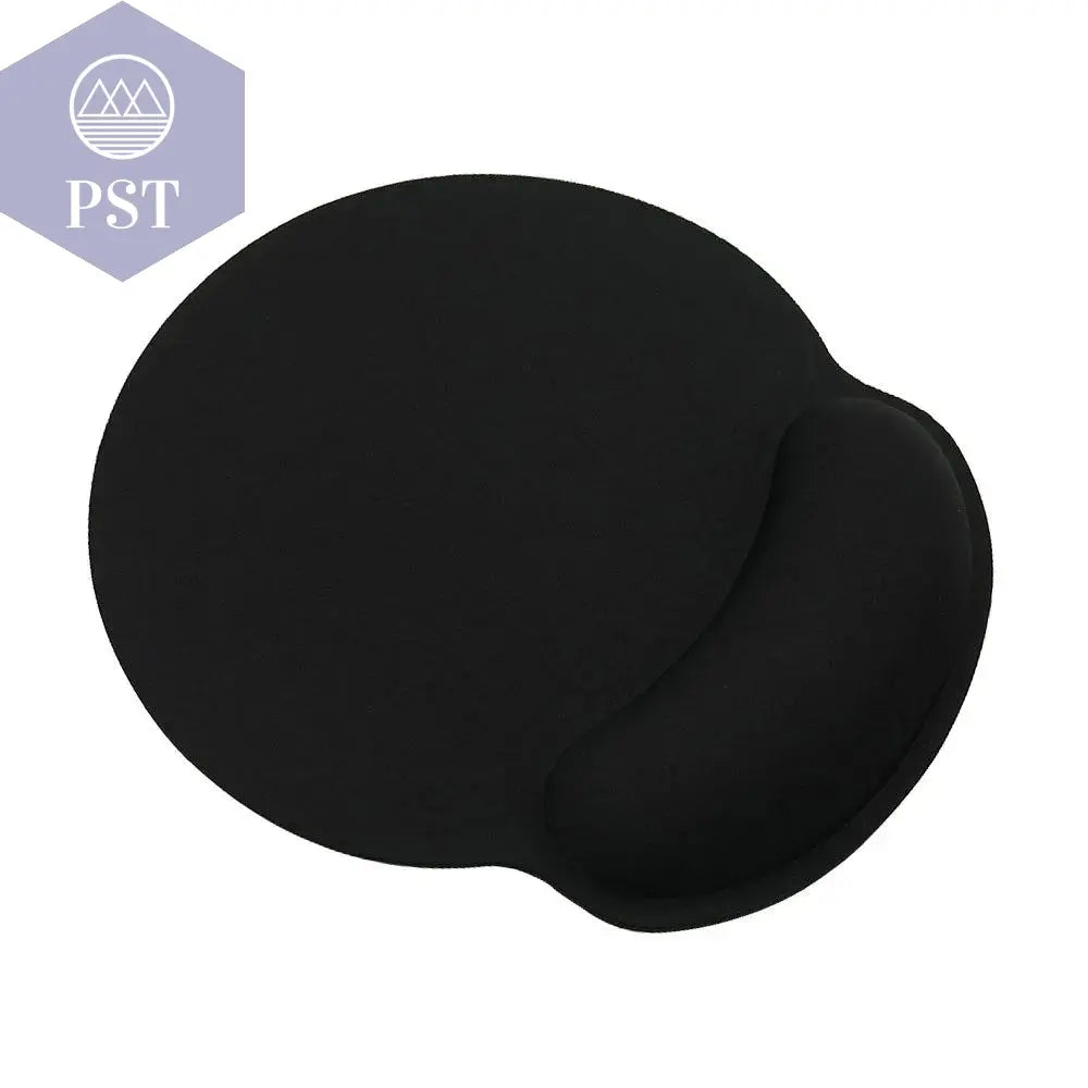 New Wrist Rest Mouse Pad Memory Foam Superfine Fibre Wrist Rest Pad Ergonomic Mousepad for Typist Office Gaming PC Laptop - PST PS Tradings