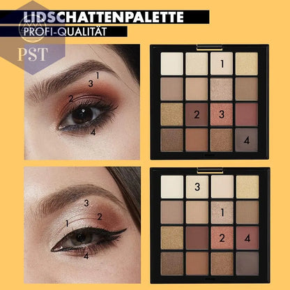 NYX Professional Makeup Lidschattenpalette Mit 16 Farbtönen, Intensives Und Langanhaltendes Finish, Vegane Formel Ohne Inhaltsstoffe Tierischen Ursprungs, Ultimate Shadow, Farbton: Warm Neutrals PST PS Tradings  PST PS Tradings  PST PS Tradings NYX Professional Makeup Lidschattenpalette Mit 16 Farbtönen, Intensives Und Langanhaltendes Finish, Vegane Formel Ohne Inhaltsstoffe Tierischen Ursprungs, Ultimate Shadow, Farbton: Warm Neutrals