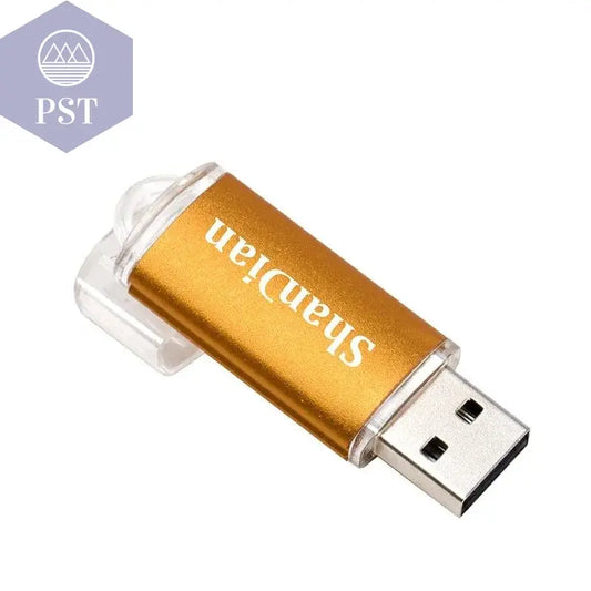 New Portable USB Flash Drives Free Custom Logo Metal Pen Drive With Key Chain Memory Stick 64GB/32GB/16GB/8GB/4GB Pendrive U Di - PST PS Tradings