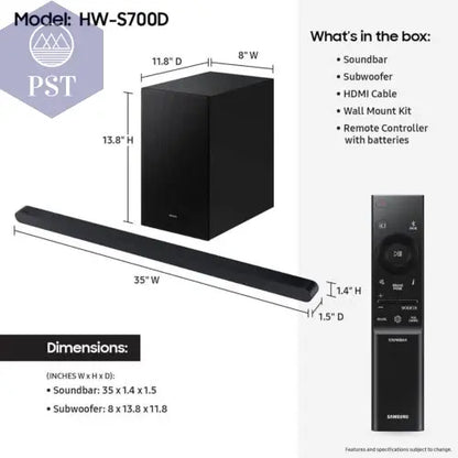 New Samsung S700D Smart Soundbar🔥✅‼️ PST PS Tradings  PST PS Tradings  PST PS Tradings New Samsung S700D Smart Soundbar🔥✅‼️