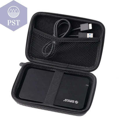 ORICO 2.5 Hard Disk Case Portable HDD Protection Bag for External 2.5 inch Hard Drive/Earphone/U Disk Hard Disk Drive Case Black - PST PS Tradings