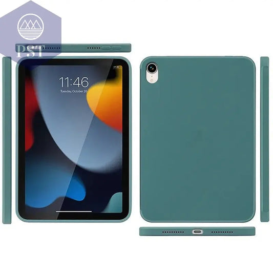Original Liquid Silicone Case for Apple Ipad Pro 11 12 9'' 2020 2022 Air 5/4 Solid Cover for Ipad Mini 6 10 2 7/8/9th Generation - PST PS Tradings