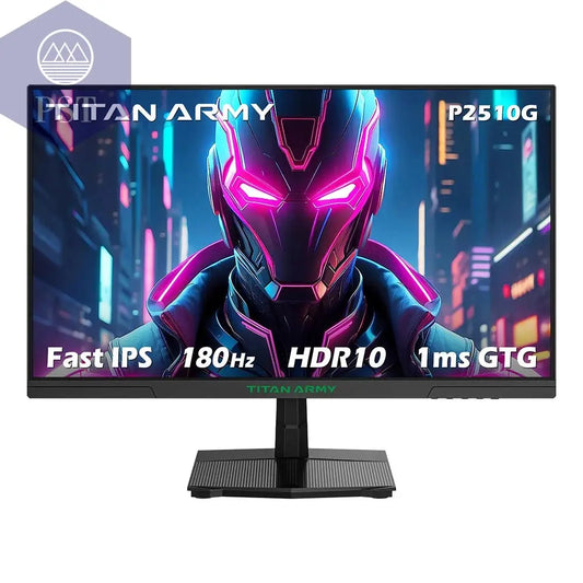 P2510G Gaming Monitor 24,5'' 1920*1080 IPS Display 180 Hz Bildwiederholfrequenz, HDR10 1 Ms GTG, Adaptive Sync PST PS Tradings  PST PS Tradings P2510G-29_201447604-Eu-Stecker-29_201447604 PST PS Tradings