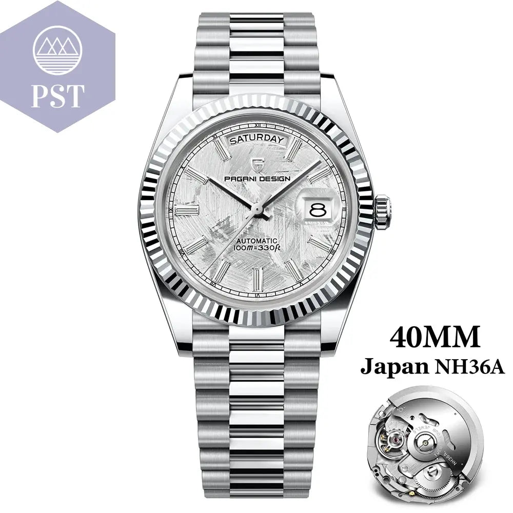 PAGANI DESIGN DD36 Automatik Uhr Armbanduhr PST PS Tradings Armbanduhr PST PS Tradings White-40MM-CHINA PST PS Tradings PAGANI DESIGN DD36 Automatik Uhr Armbanduhr Armbanduhr