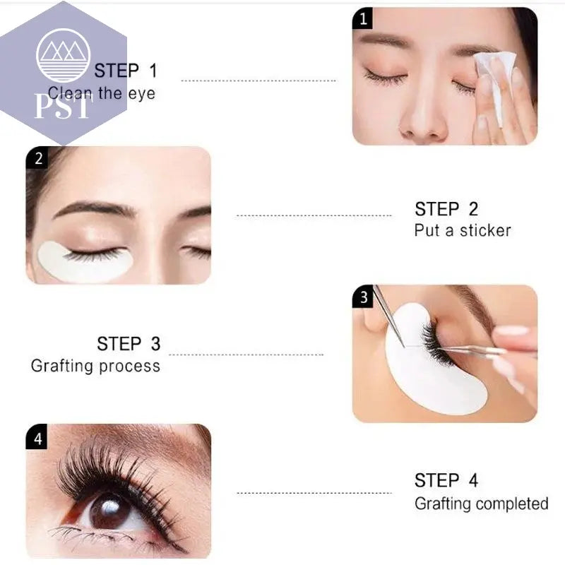 Paper Eye Patches for Eyelash Extension 50/100 Pairs Under Eye Pads Lash Extension Lashes accessories Eye Tips Make Up Tools - PST PS Tradings