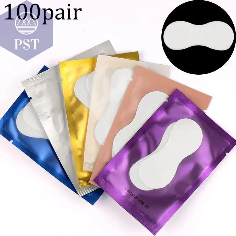 Paper Eye Patches for Eyelash Extension 50/100 Pairs Under Eye Pads Lash Extension Lashes accessories Eye Tips Make Up Tools - PST PS Tradings