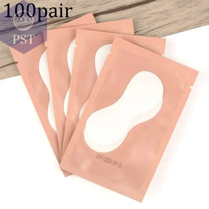 Paper Eye Patches for Eyelash Extension 50/100 Pairs Under Eye Pads Lash Extension Lashes accessories Eye Tips Make Up Tools - PST PS Tradings