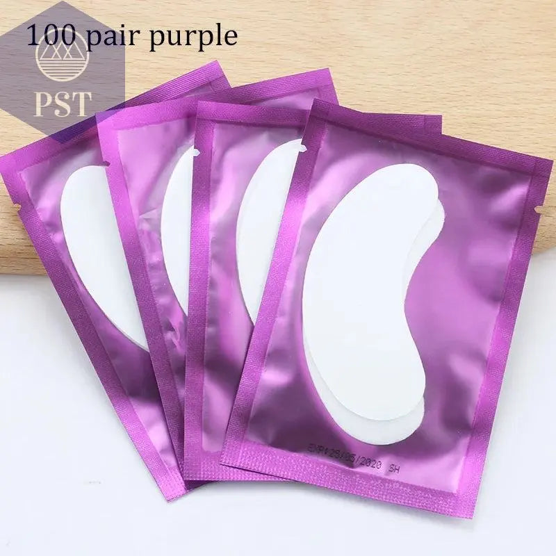 Paper Eye Patches for Eyelash Extension 50/100 Pairs Under Eye Pads Lash Extension Lashes accessories Eye Tips Make Up Tools - PST PS Tradings