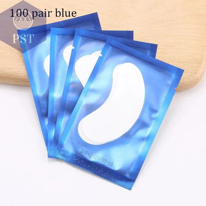 Paper Eye Patches for Eyelash Extension 50/100 Pairs Under Eye Pads Lash Extension Lashes accessories Eye Tips Make Up Tools - PST PS Tradings