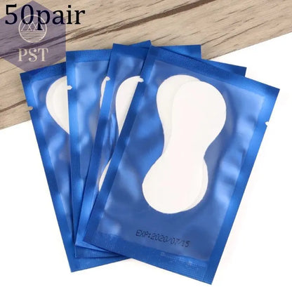 Paper Eye Patches for Eyelash Extension 50/100 Pairs Under Eye Pads Lash Extension Lashes accessories Eye Tips Make Up Tools - PST PS Tradings