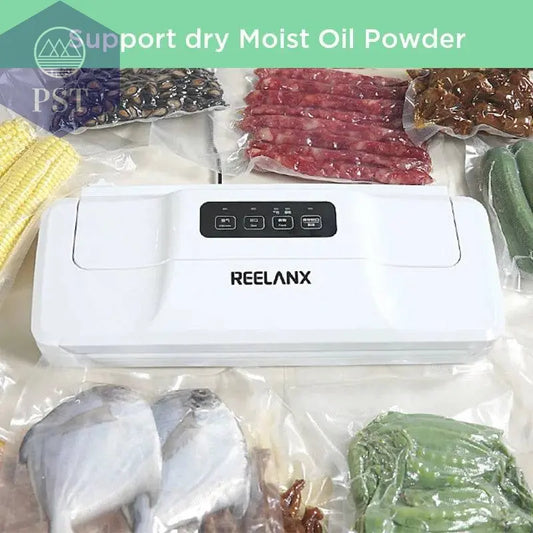REELANX Vacuum Sealer V1 140W Automatic Vacuum Packing Machine for Food with 15pcs Bags Best Vacuum Packer Sealing Packaging - Property & Safety Tradings