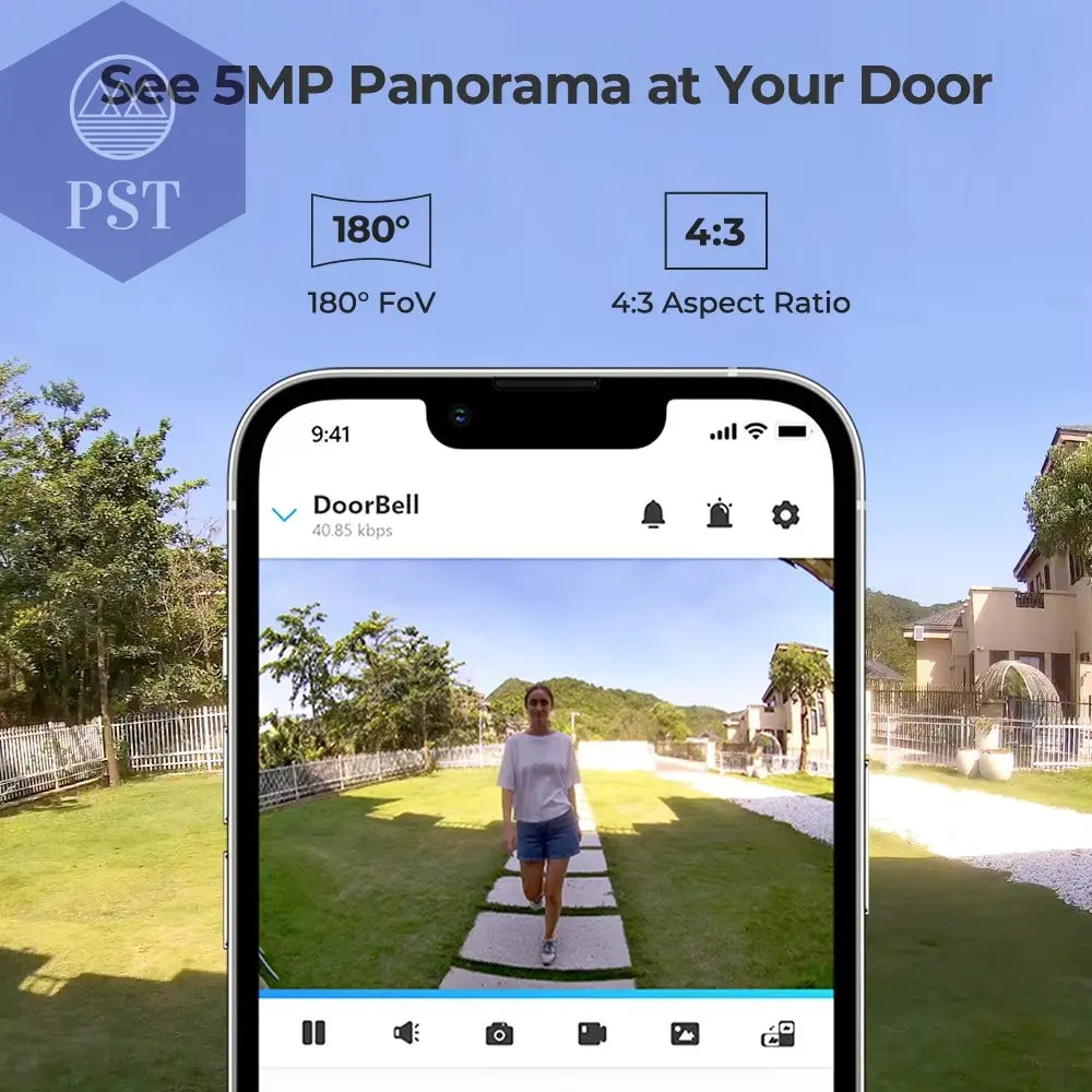Reolink 2K+ Video-Türklingel, Smart Home, Video-Gegensprechanlage, Menschenerkennung, Unterstützt Alexa-Türklingel Mit Glockenspiel, WLAN Oder Poe-Optionen PST PS Tradings  PST PS Tradings  PST PS Tradings