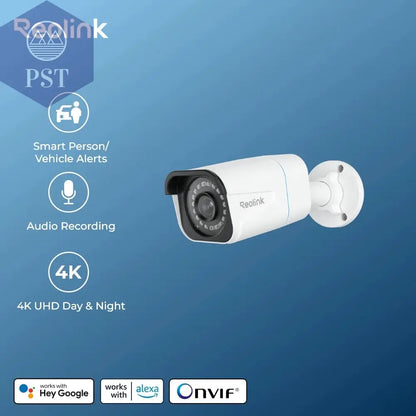 Reolink 4K Poe-Überwachungskamera, 8 MP Outdoor-Nachtsicht-Ip-Kamera, Intelligente Personen-/Fahrzeugerkennung, Überwachungskameras PST PS Tradings  PST PS Tradings  PST PS Tradings Reolink 4K Poe-Überwachungskamera, 8 MP Outdoor-Nachtsicht-Ip-Kamera, Intelligente Personen-/Fahrzeugerkennung, Überwachungskameras