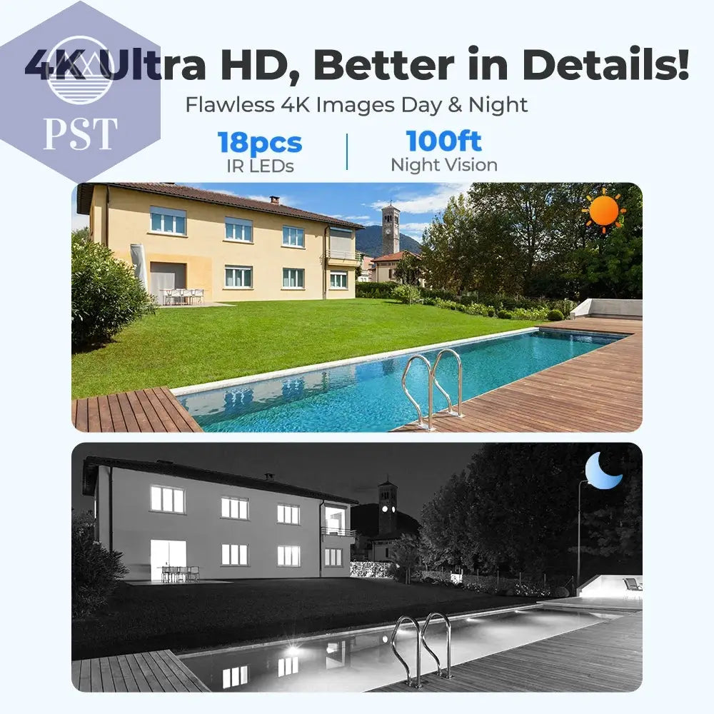 Reolink 4K Poe-Überwachungskamera, 8 MP Outdoor-Nachtsicht-Ip-Kamera, Intelligente Personen-/Fahrzeugerkennung, Überwachungskameras PST PS Tradings  PST PS Tradings  PST PS Tradings Reolink 4K Poe-Überwachungskamera, 8 MP Outdoor-Nachtsicht-Ip-Kamera, Intelligente Personen-/Fahrzeugerkennung, Überwachungskameras