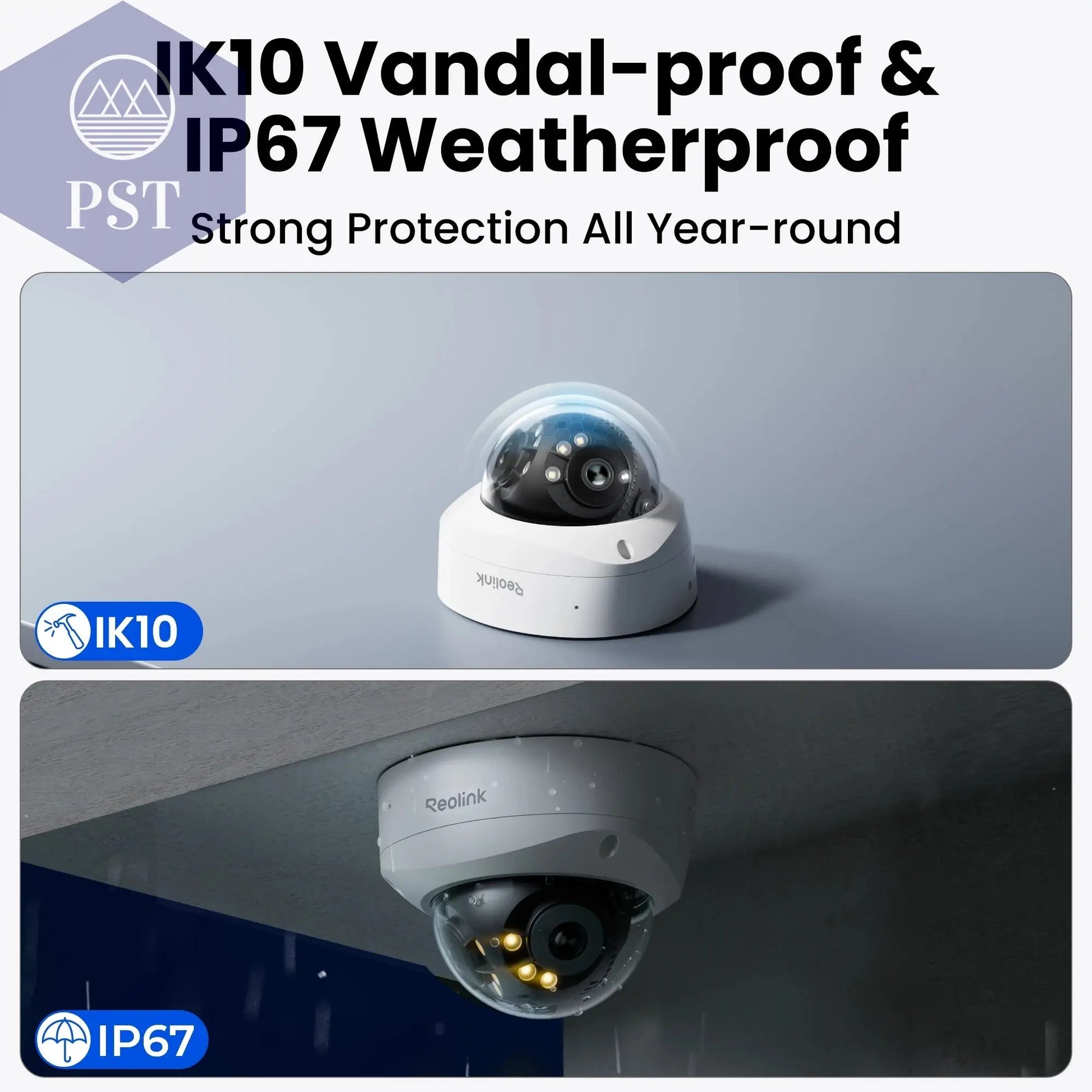 Reolink 8 MP 16 MP Poe Ip-Kamera IK10 Vandalensichere Überwachungskamera Dual-Objektiv 180 ° Panorama-Überwachungskameras Mit Spotlight PST PS Tradings  PST PS Tradings  PST PS Tradings Reolink 8 MP 16 MP Poe Ip-Kamera IK10 Vandalensichere Überwachungskamera Dual-Objektiv 180 ° Panorama-Überwachungskameras Mit Spotlight