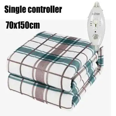 Electric Heating Blanket Automatic Thermostat Warmer Bed Mattress EU Plug 220V Electric Heated Carpets Mat Pad - PST PS Tradings