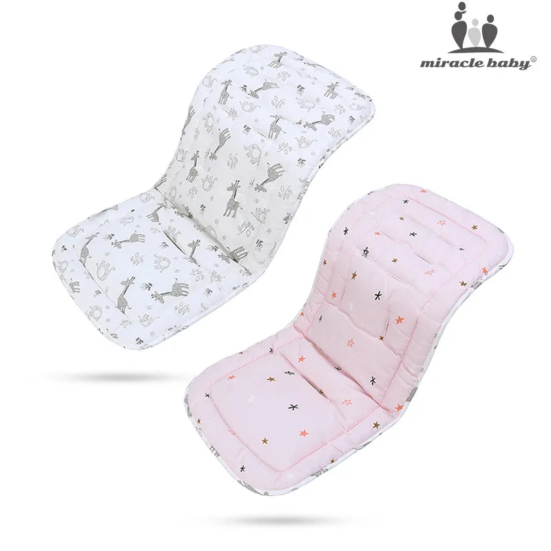 Comfortable Cotton Baby Stroller Pad Four Seasons General Soft Seat Cushion Child Cart Seat Mat Kids Pushchair Cushion For 0-27M - PST PS Tradings