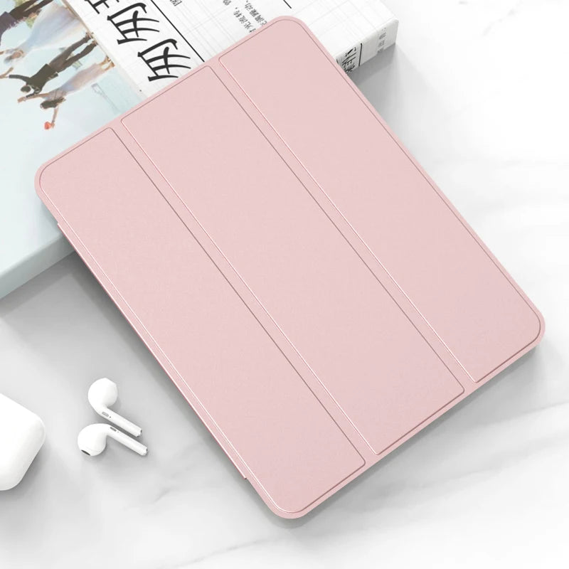 Slim Case for Apple iPad 10 10th generation 10.9 ich 2022 A2757 A2777 A2696 Silicon Leather Smart Cover with Auto Sleep Wake - PST PS Tradings